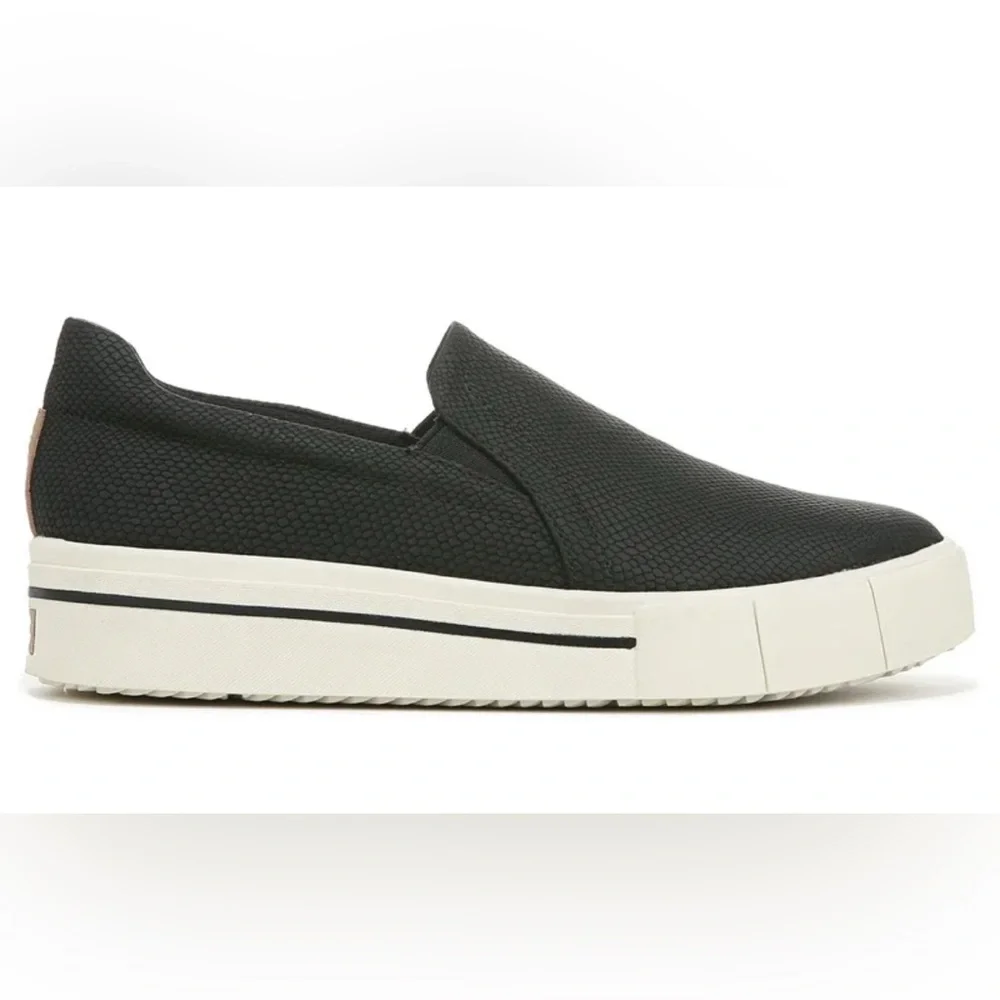 Dr. Scholls Happiness Slip On Sneaker - Black Synth - Size 9.5 - Picture 2 of 11